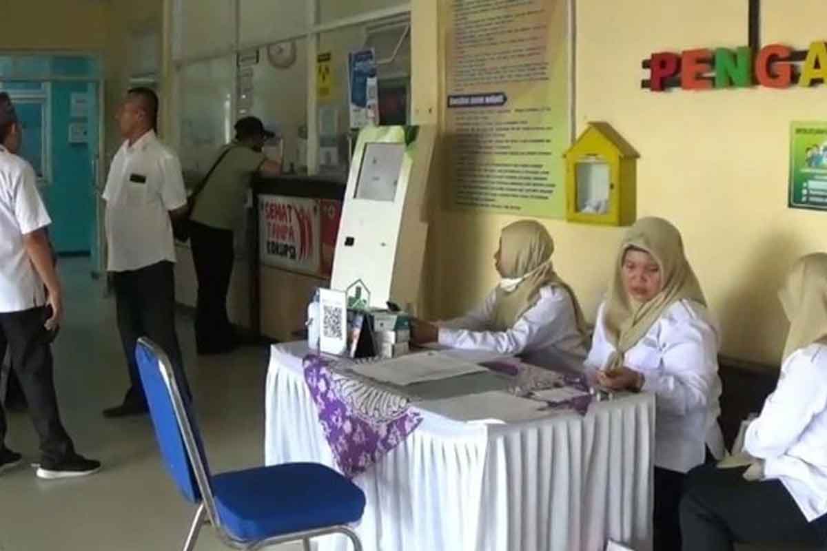 Situasi di Puskesmas Kwanyar, Bangkalan sempat viral karena kosong ditinggal ngopi para petugas. Foto: Istimewa