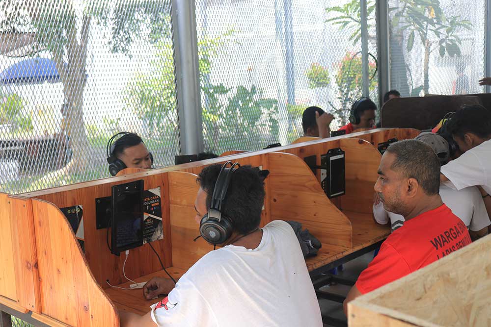 Wartelsuspas di Lapas Pemuda Madiun. Foto: Ist.