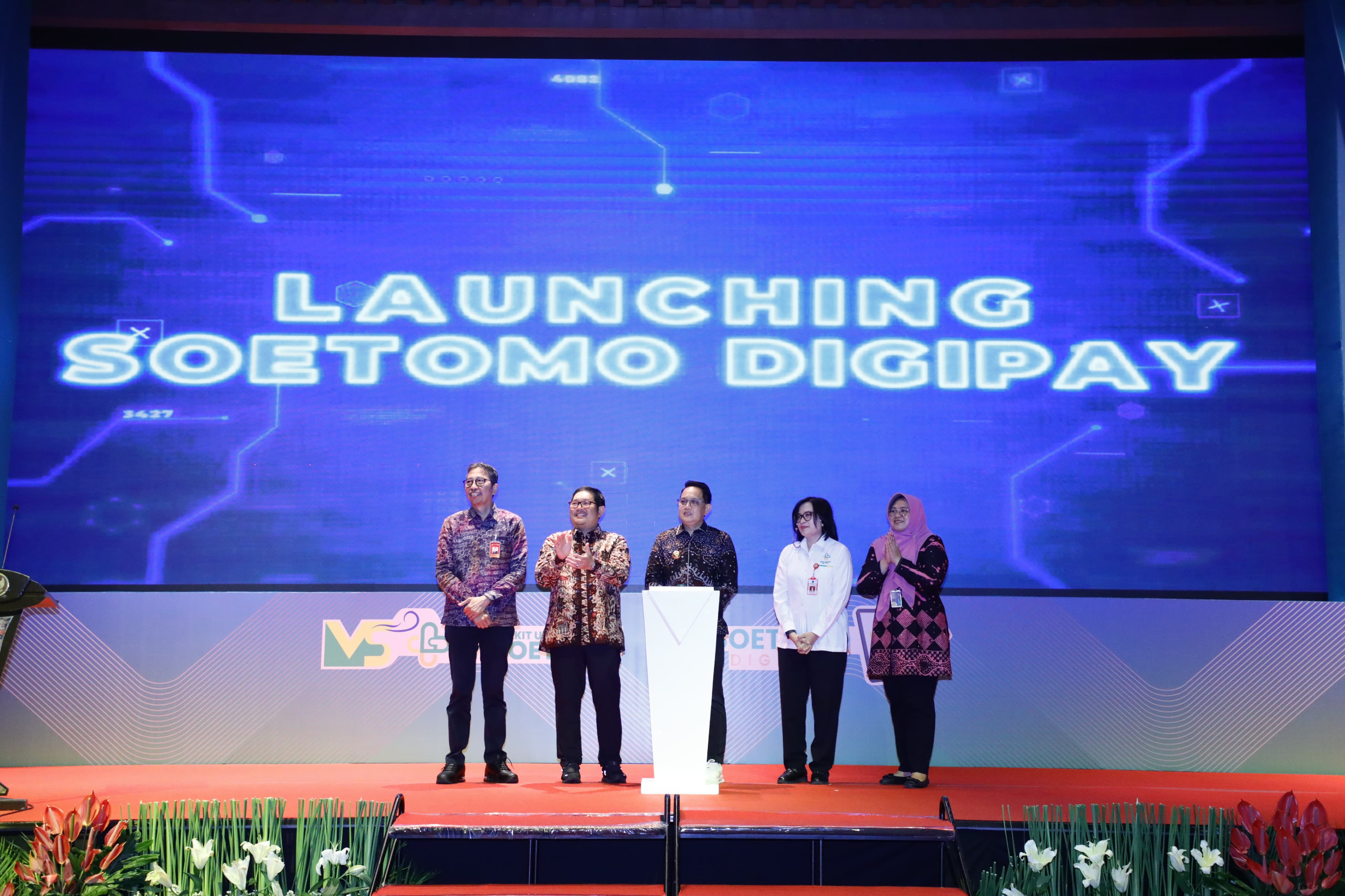 Pj Adhy Karyono Luncurkan Aplikasi DigiPay, Transaksi Layanan RSUD Dr Soetomo Beralih ke Cashless