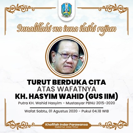 Gus Im Wafat, Gubernur Khofifah Sampaikan Duka Mendalam 
