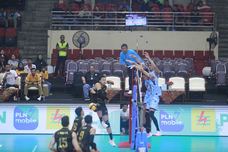 Bhayangkara Presisi Putra Membuka Peluang Lolos Grand Final Proliga2025 Usai Kalahkan Samator