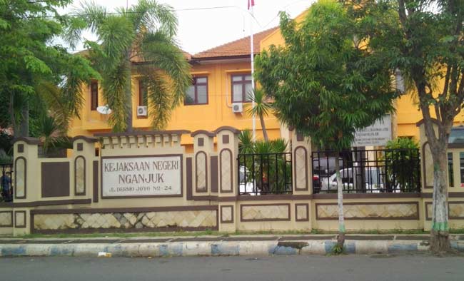 Kantor Kejari Nganjuk.