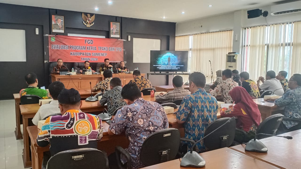 Focus Group Discussion (FGD) yang digelar Pemkab Sumenep yang berfokus meningkatkan literasi keuangan masyarakat
