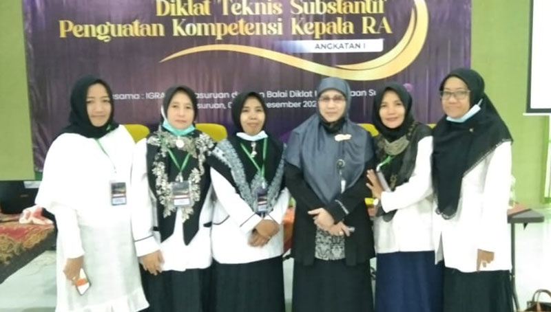 Nikmah Jamilah Halim Ikuti Diklat Kepala Sekolah Roudlotul Athfal