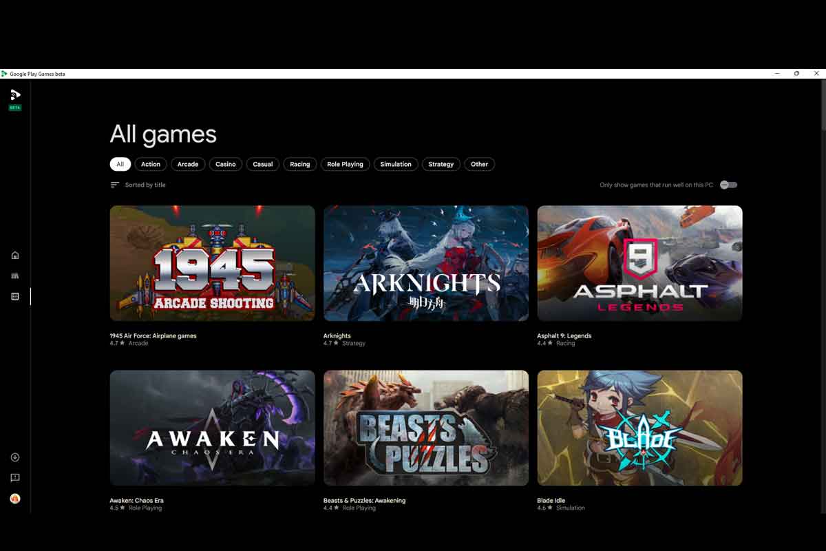 Windows 11 で Android ゲームをプレイする方法