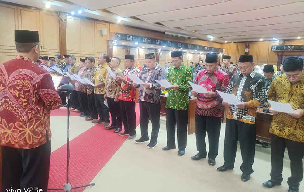 Perkuat Sinergitas, Forum Komunikasi Komite Sekolah-Madrasah Tingkat Kecamatan Se-Sidoarjo Dilantik