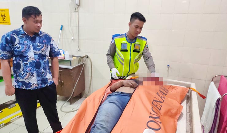 Korban tewas saat berada di rumah sakit