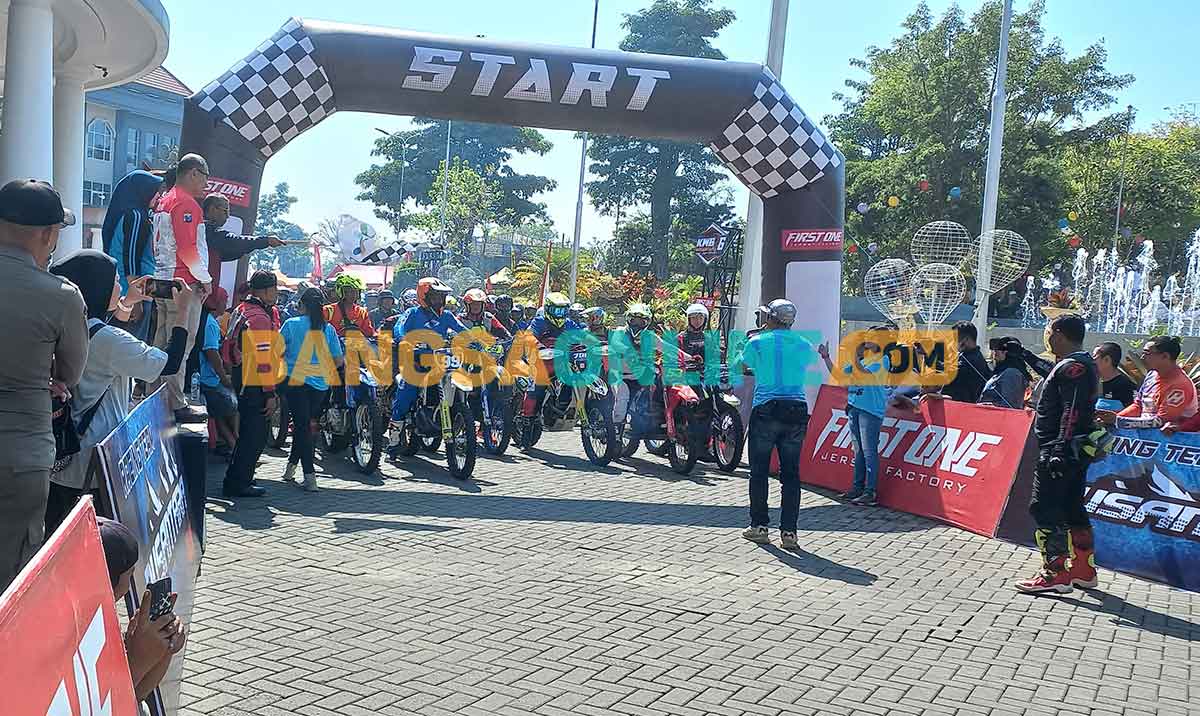 Pembukaan KWB Nusantara Super Adventure 6. Foto: ADI WIYONO/ BANGSAONLINE