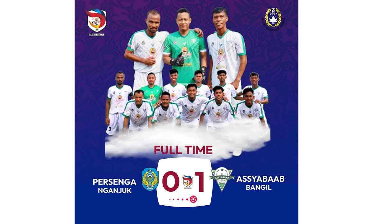 Assyabaab Bangil Unggul 1-0 Lawan Nganjuk Putra