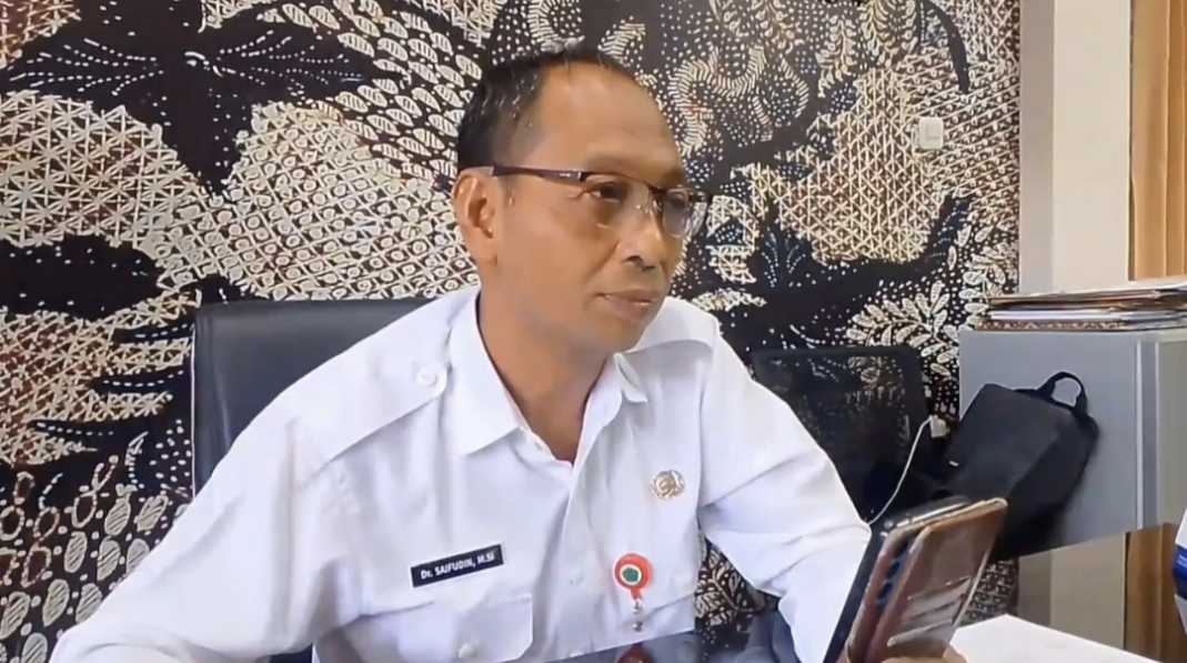 Kepala Dinkes Kabupaten Pamekasan, dr. Saifudin