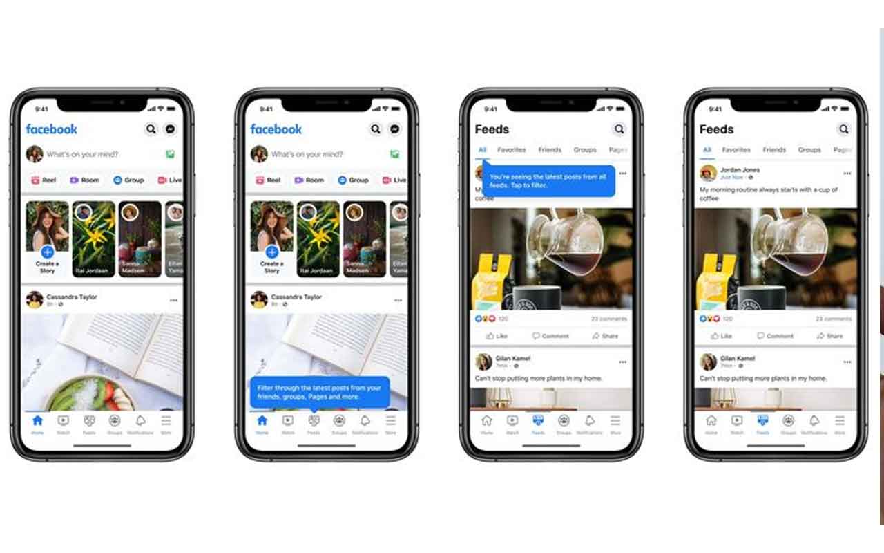 Meta Rombak Tampilan Facebook Lebih Mirip ke Instagram