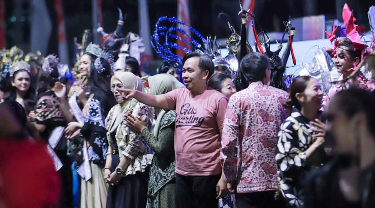 Bupati Jember saat menghadiri JFC 2025.