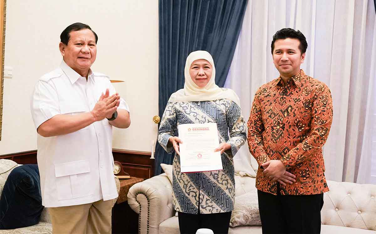 Terima Rekom dari Gerindra untuk Pilgub Jatim 2024, Khofifah Ngaku Siap Kerja Keras