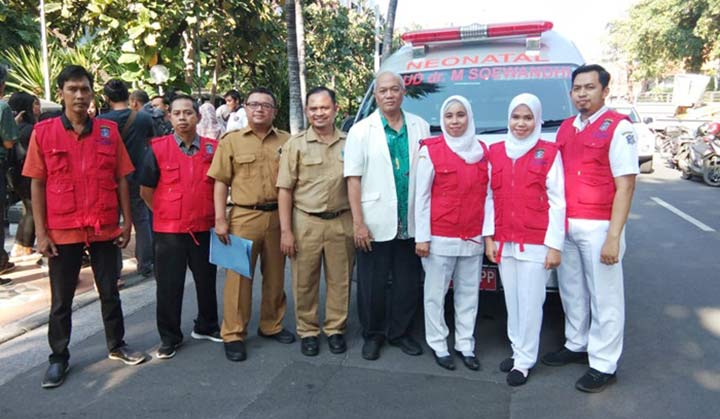 Satu-satunya di Indonesia, Ambulans NETSS Mampu Tekan Angka Kematian Bayi di Surabaya