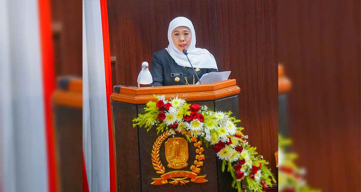 Gubernur Jawa Timur, Khofifah Indar Parawansa.