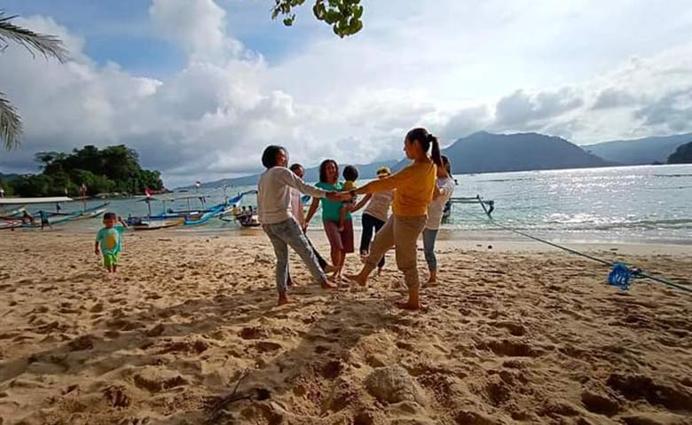 Kawasan wisata Pantai Prigi, Trenggalek. foto: HERMAN/ BANGSAONLINE