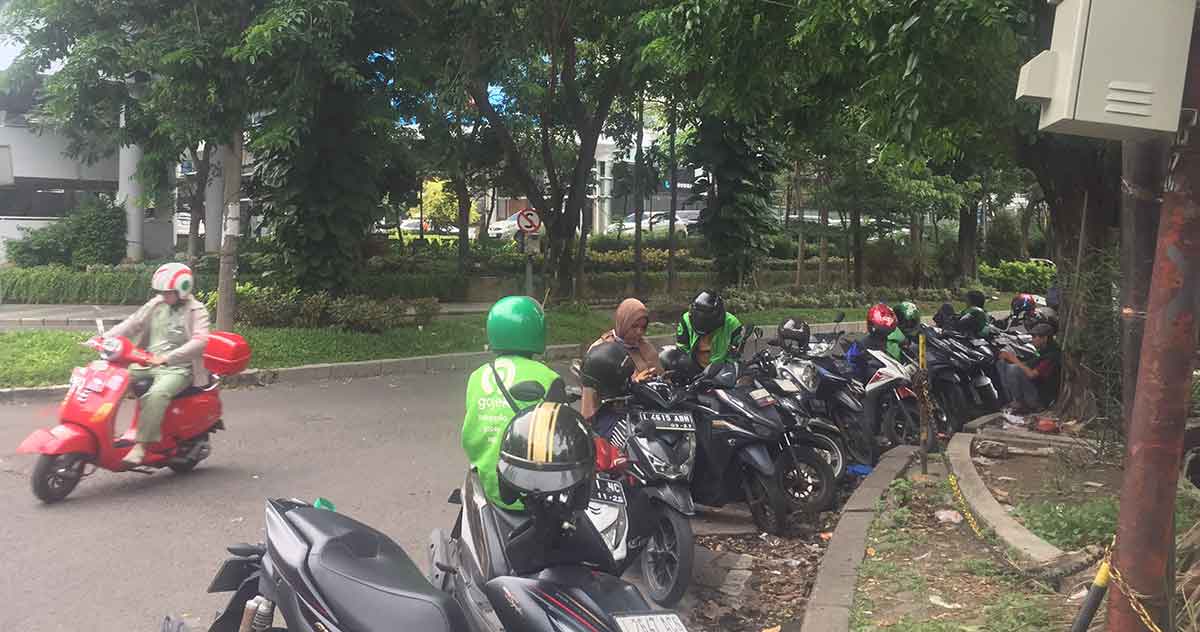 Lokasi penggagalan aksi curanmor di Surabaya.