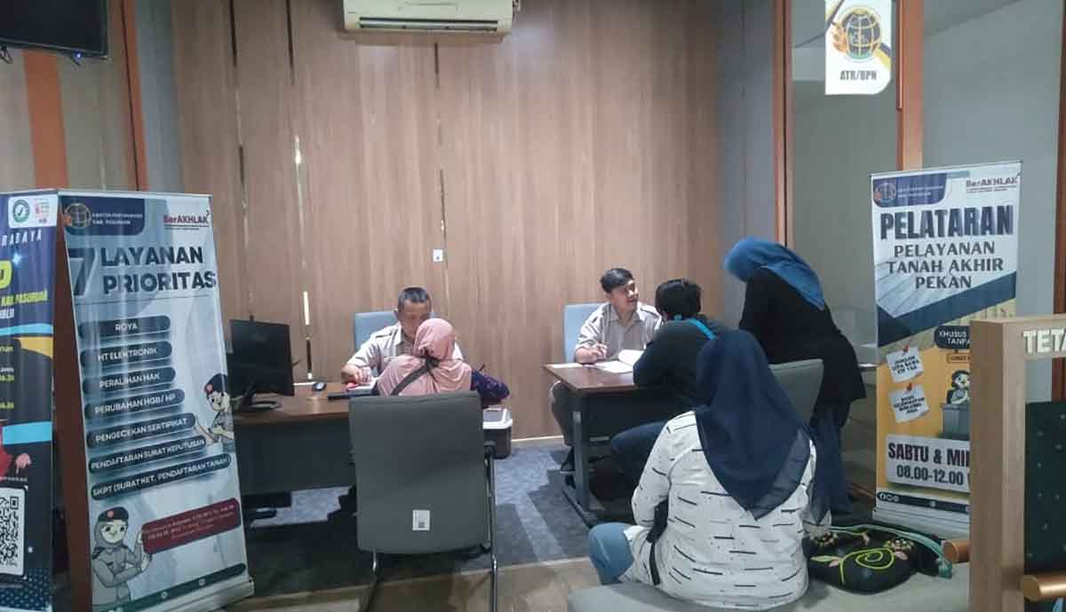 Layanan Pertanahan Kantah Kabupaten Pasuruan Hadir di MPP Setiap Selasa dan Kamis