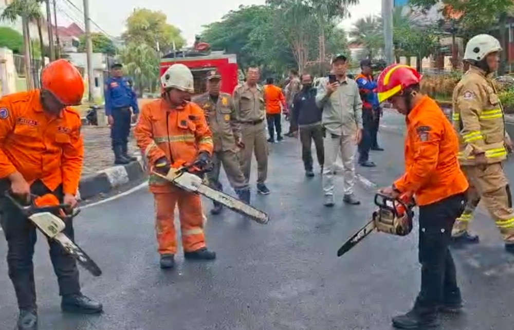 Antisipasi Cuaca Ekstrem, Pemkot Surabaya Gelar Simulasi Penanganan Kedaruratan di 26 Titik
