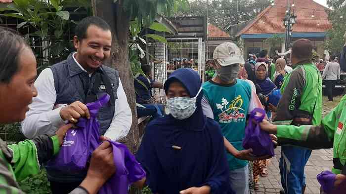 Ramadhan 1444 H, Hipmi Gresik Berikan 1.000 Paket Bantuan pada Warga