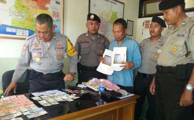 Edarkan Dolar Palsu, Warga Banyuwangi Ditangkap Polisi Pamekasan
