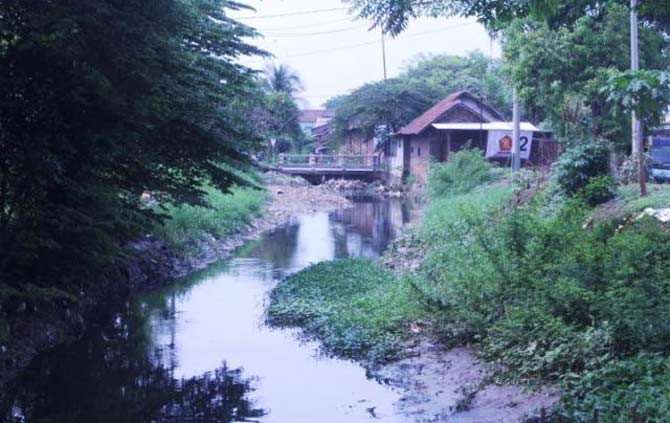  Anak sungai Wrati yang sering sebabkan banjir.