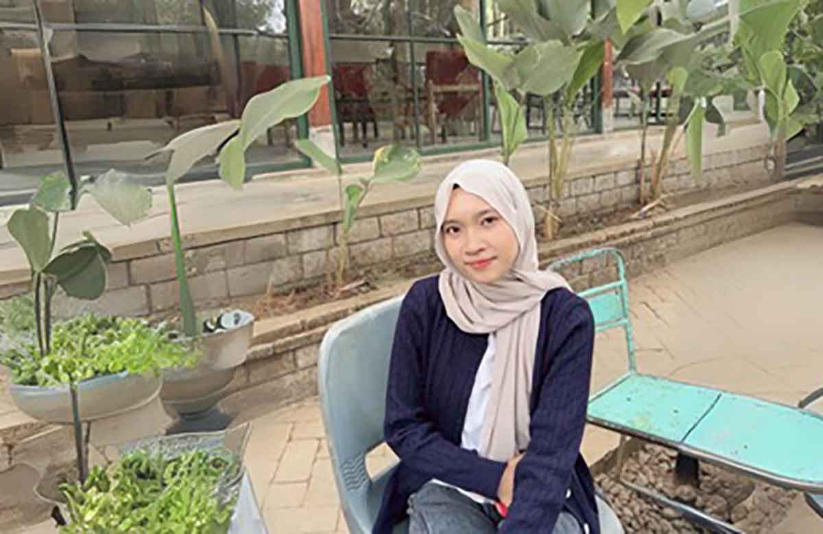 Salah satu peserta JKN, Siti Najmi Qamariatul Quddus.