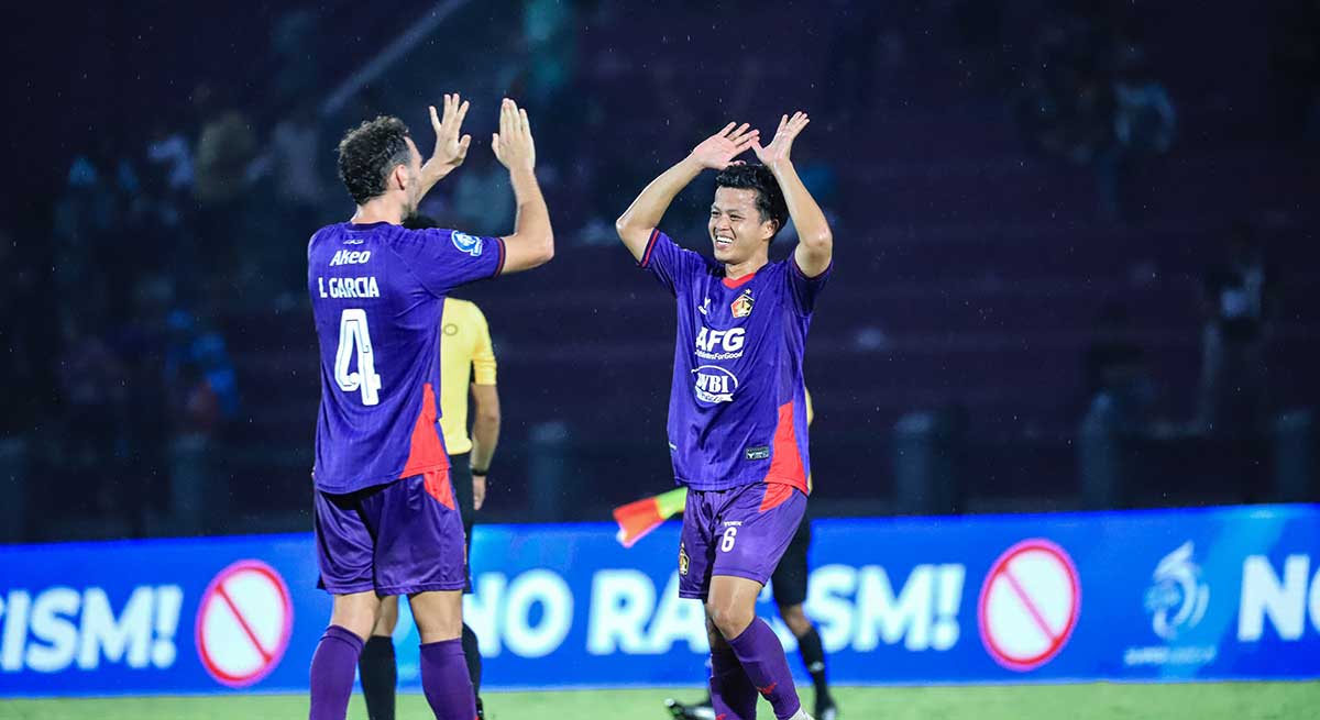 Pemain Persik saat merayakan kemenangan. Foto: Ist
