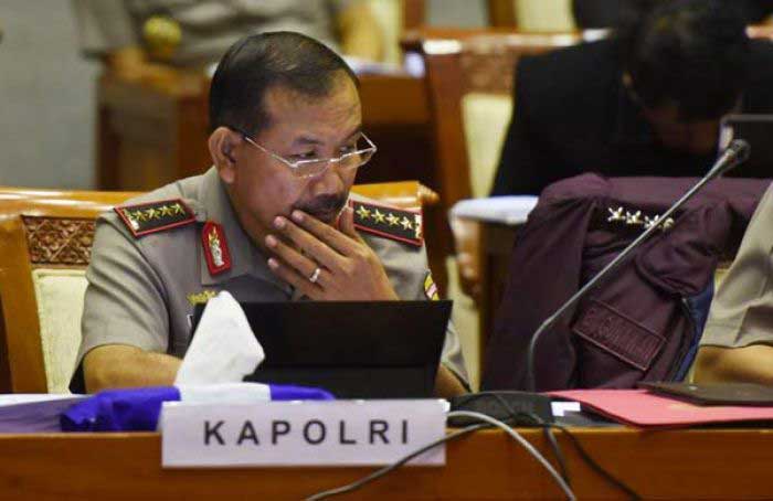 Kapolri Jenderal Badrodin Haiti