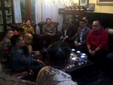 Komjen Budi Gunawan saat menerima rombongan anggota DPR RI Komisi III. Foto: detik.com