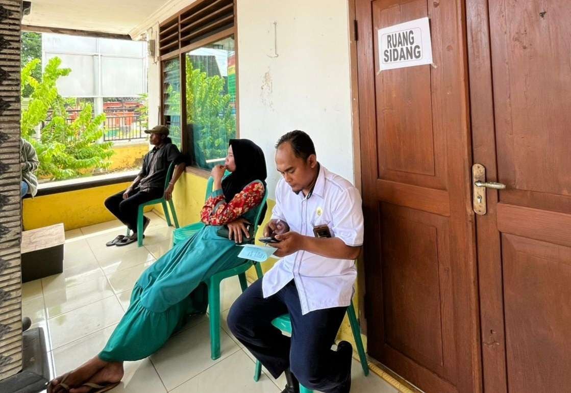 Sidang keliling yang digelar Pengadilan Agama Tuban