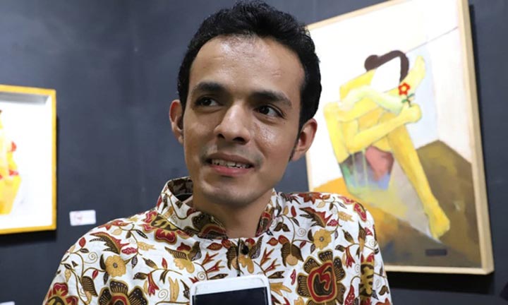 Dokter Gamal Albinsaid Gamal usai memberikan motivasi pada gerakan Suroboyo Golek Heroes di Co