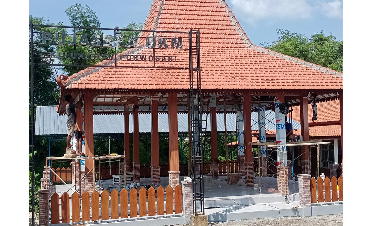Camat Berharap Gedung Baru Kelurahan Purwosari Dapat Digunakan Tahun Depan