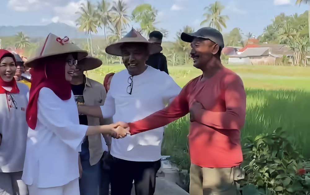 Terima 17 Aspirasi dari Petani, Bunda Indah Janji Optimalkan Sektor Pertanian Lumajang