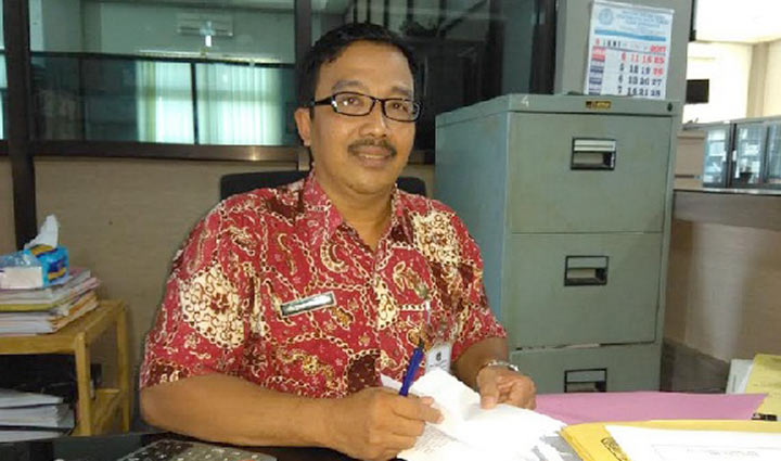Kabid Anggaran dan Perbendaharaan BPKAD Pacitan, Surono. foto: Yuniardi Sutondo/ BANGSAONLINE