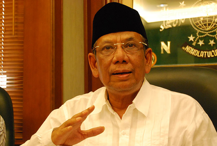 KH A Hasyim Muzadi. Foto: lintasterkininews.com
