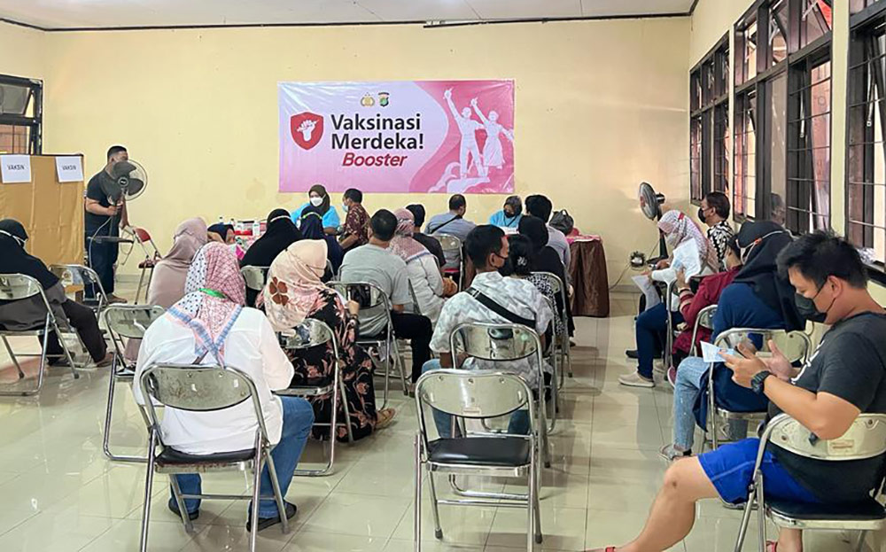 Lampaui Target, Vaksinasi Merdeka Booster Keliling Suntik 50.129 Warga dalam 1 Minggu