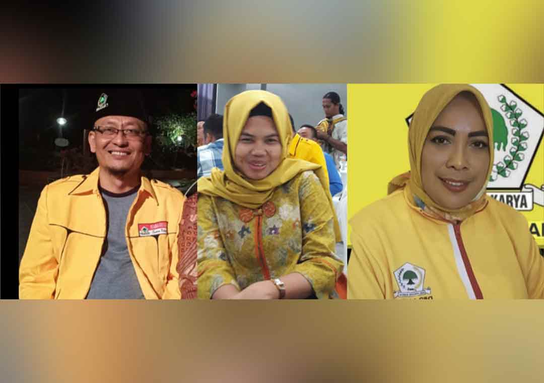 Dari kiri, Ahmad Nurhamim, Miftahol Jannah, dan Anis Ambiyo Putri.