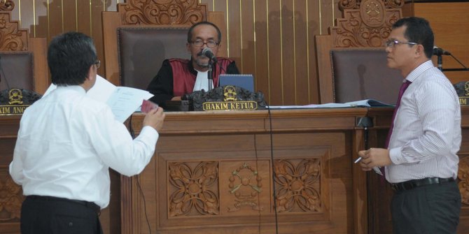 Suasana sidang praperadilan Budi Gunawan. Foto: merdeka.com