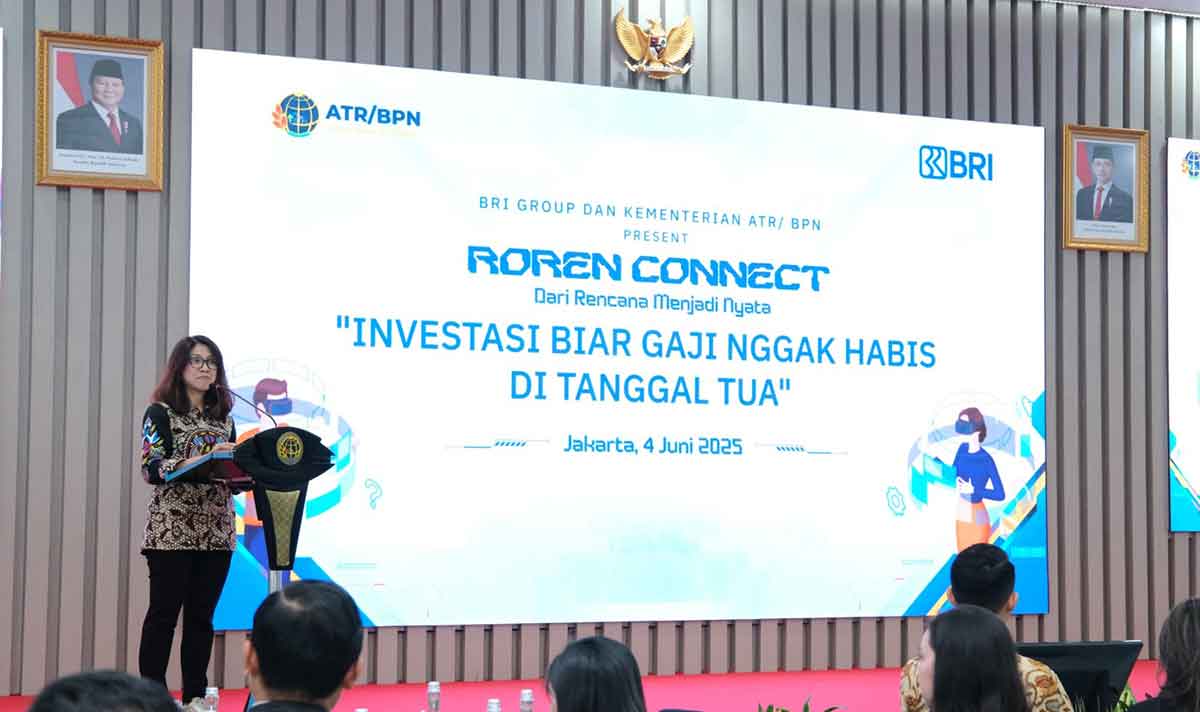 Pembukaan Roren Connect yang digelar Kementerian ATR/BPN.