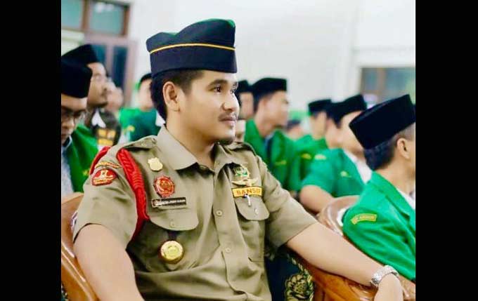 Gus Abid, Dansat Korwil Banser Jatim.