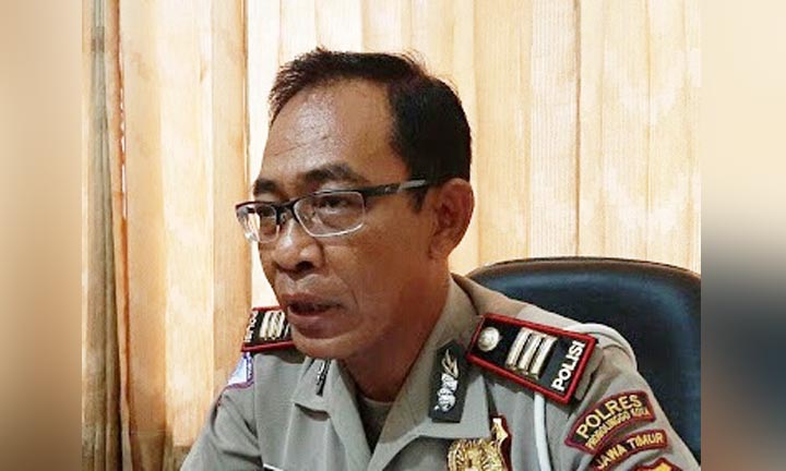 Kasatlantas Polres Probolinggo Kota, AKP Taviv.