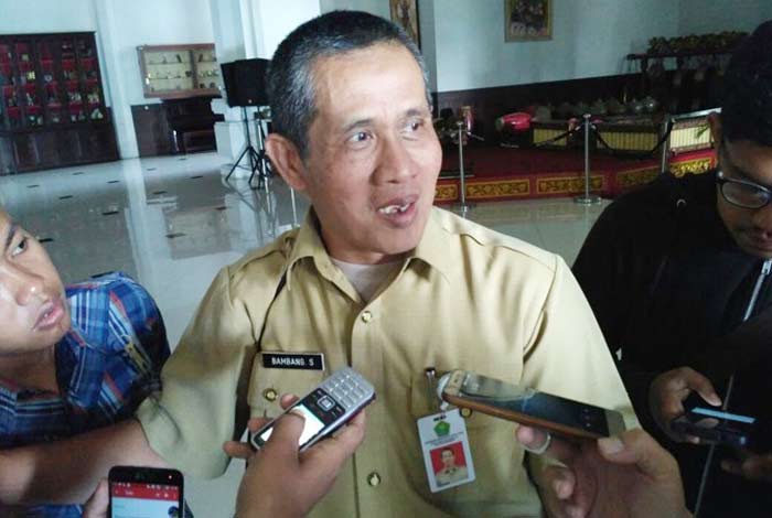 Sekretaris DPRD Kota Malang Bambang Suharijadi. 