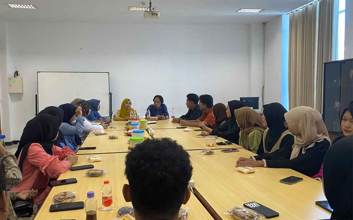 FGD atau focus group discussion yang digelar Prodi AP Universitas Muhammadiyah Sidoarjo.