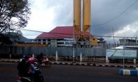 Proses pembangunan Block Office Batu. foto: istimewa