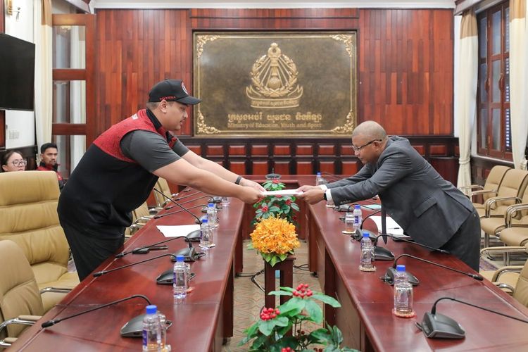 Menteri Kamboja Ungkap Permintaan Maaf atas Insiden Bendera Indonesia Terbalik Pada SEA Games 2023. Foto: Ist