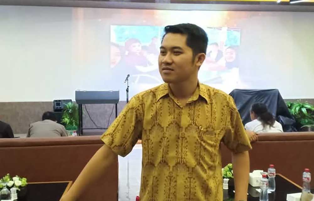 Kuasa hukum korban dugaan pelecehan seksual, Febry Andy Anggono, dari Kantor Hukum Law Firm Febry Andy & Partners.
