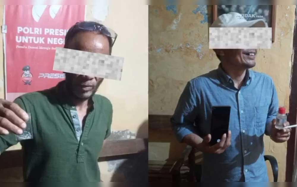 Kades Balikterus Gresik Ditangkap saat Pesta Sabu Bersama Perempuan Diduga LC