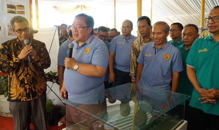 Bappenas Bambang Brodjonegoro saat berkunjung ke Universitas Jember (Unej), Rabu (31/7/2019).