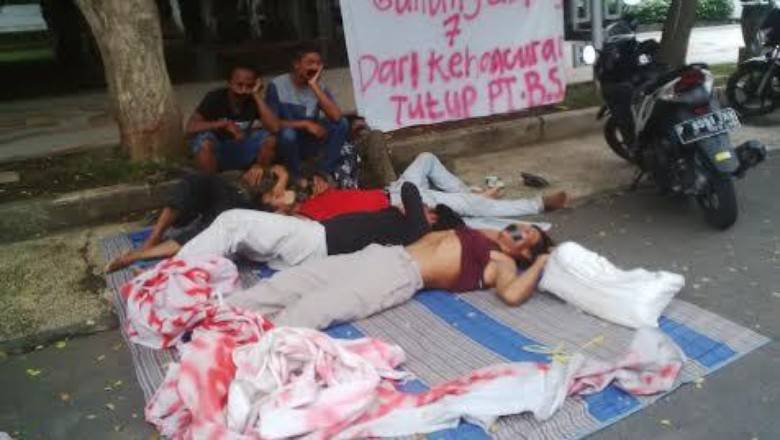 Tolak Tambang Emas Tumpangpitu, Warga Sumberagung Banyuwangi Mogok Makan